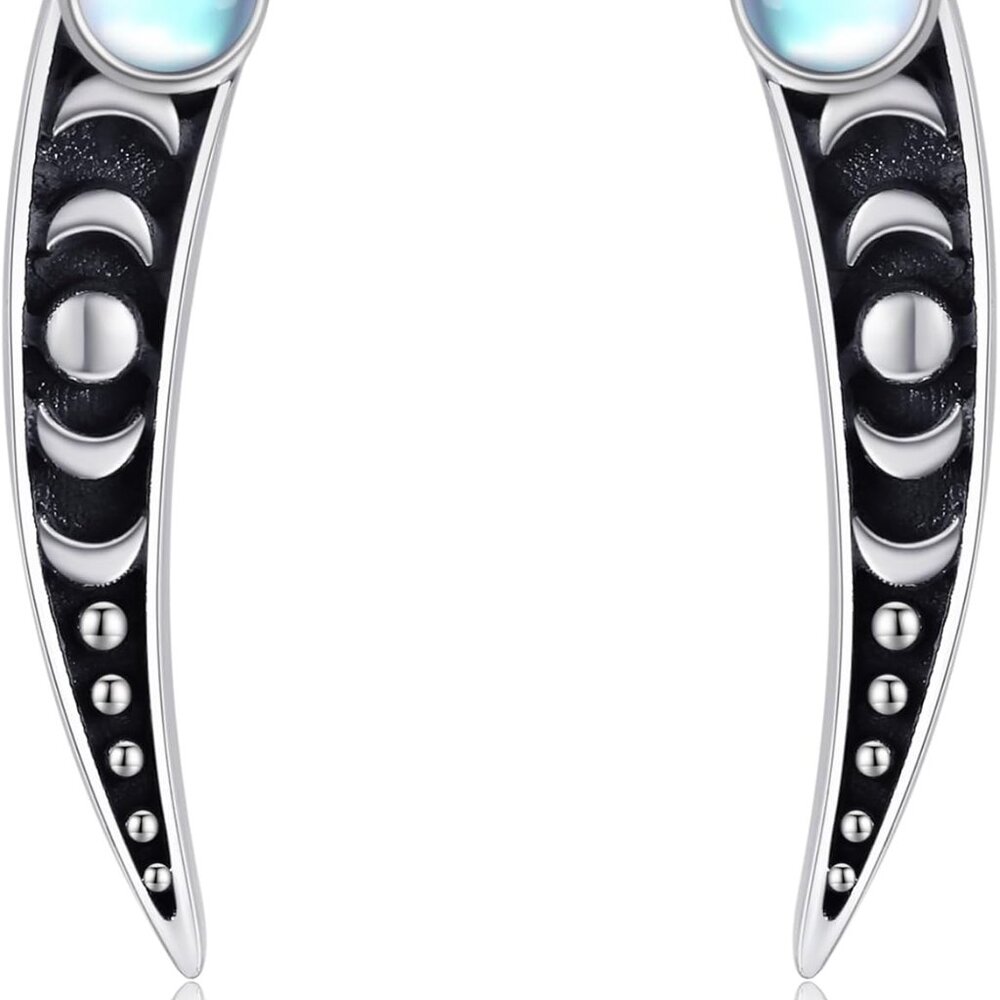 Ear Climbers Earrings For Women Sterling Silver Vintage Ear Crawler Earrings Jew